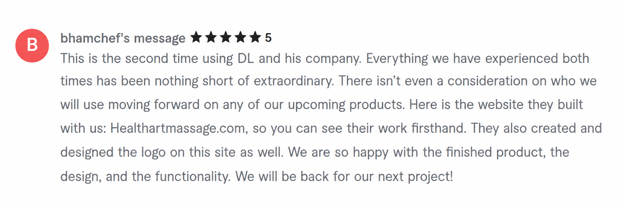 Client review