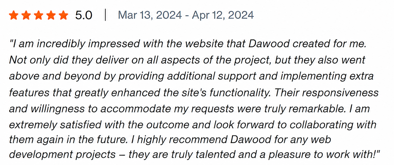 Client review