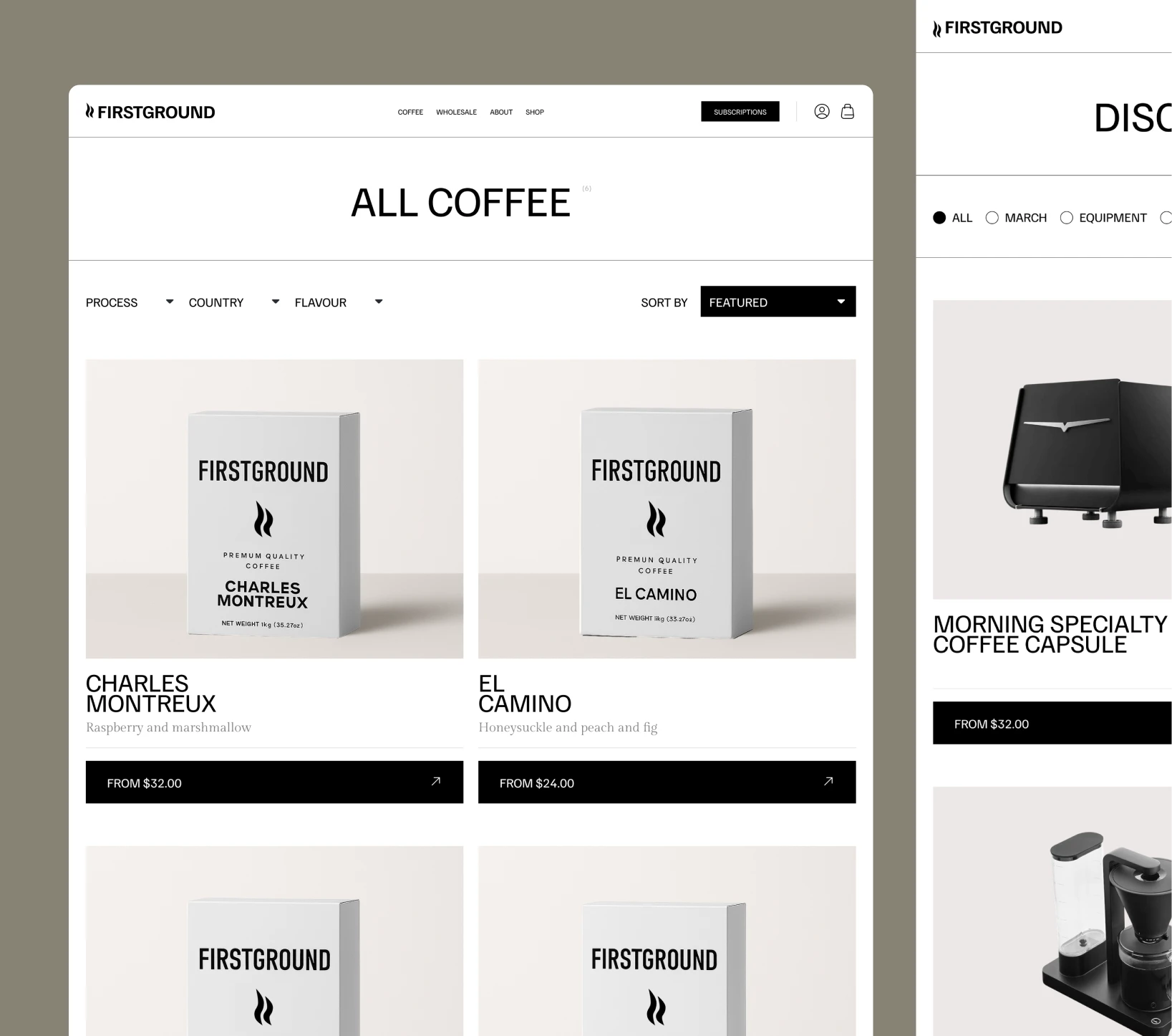 First Ground Coffee